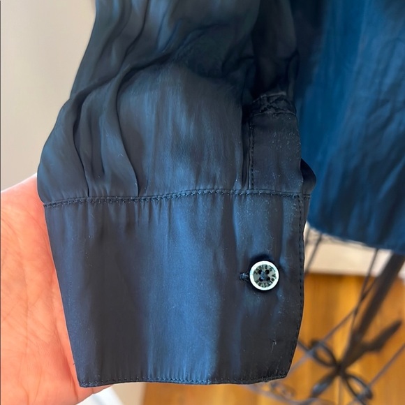 ZADIG & VOLTAIRE Tink Satin Blouse-Size 6 - Picture 2 of 4